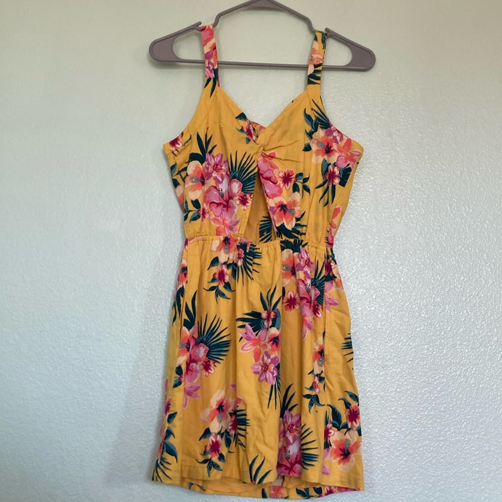 Floral Yellow Sundress - Picture 5 of 5